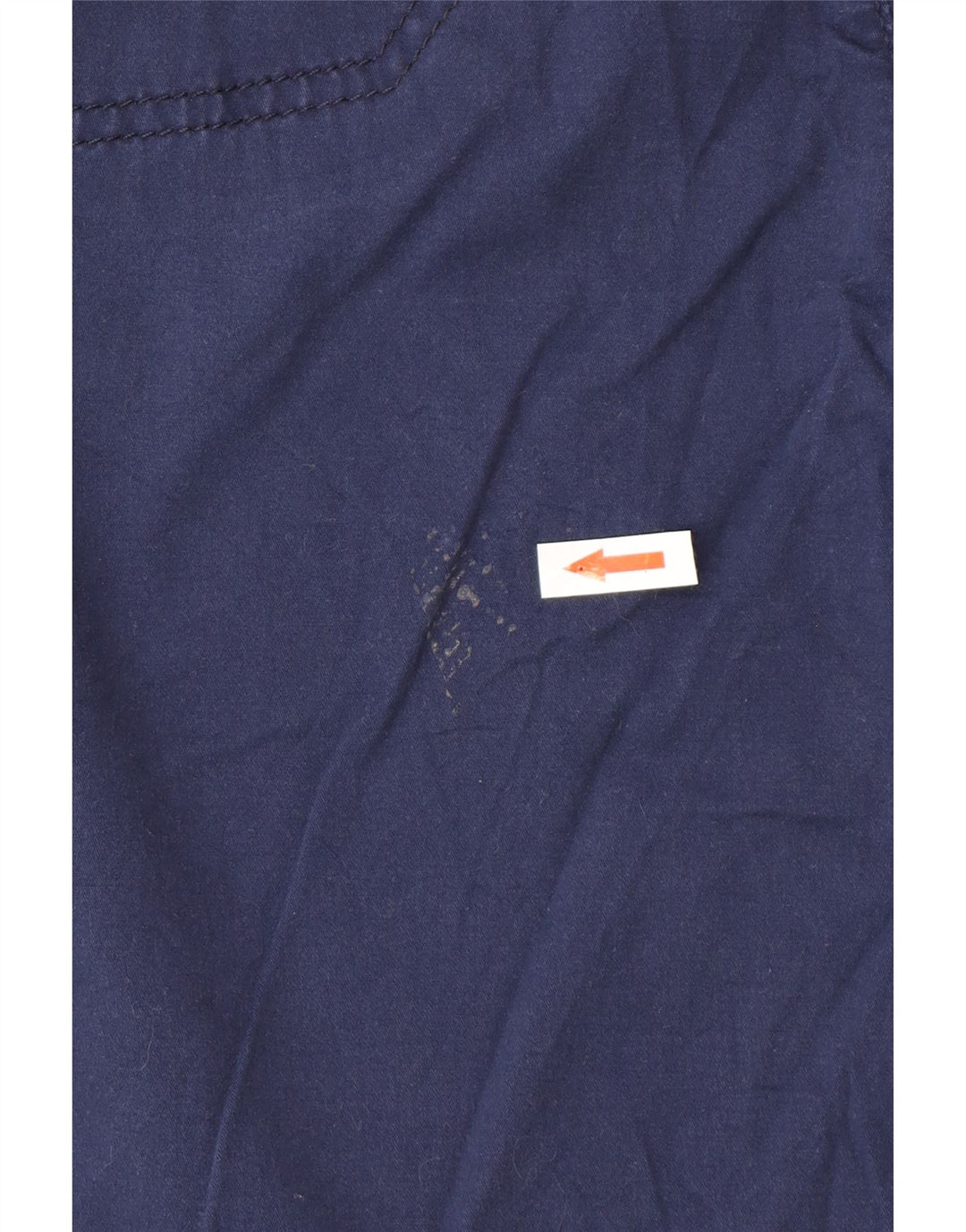 Pantaloni cargo da donna a vita media Lee US 12 Large W32 L22 Blu Navy