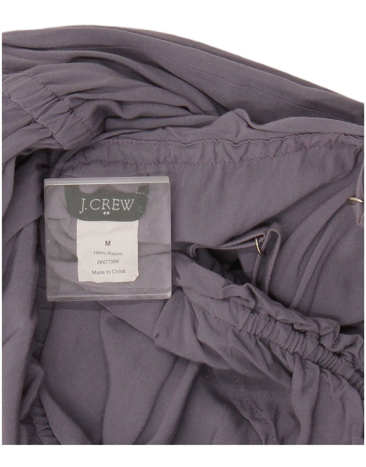 J. Crew Vestito estivo da donna UK 12 Rayon viola medio