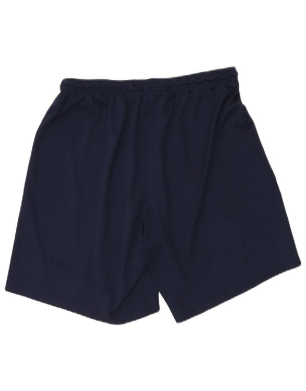 Pantaloncini sportivi Nike Dri Fit Slim Fit da uomo XL in poliestere blu navy