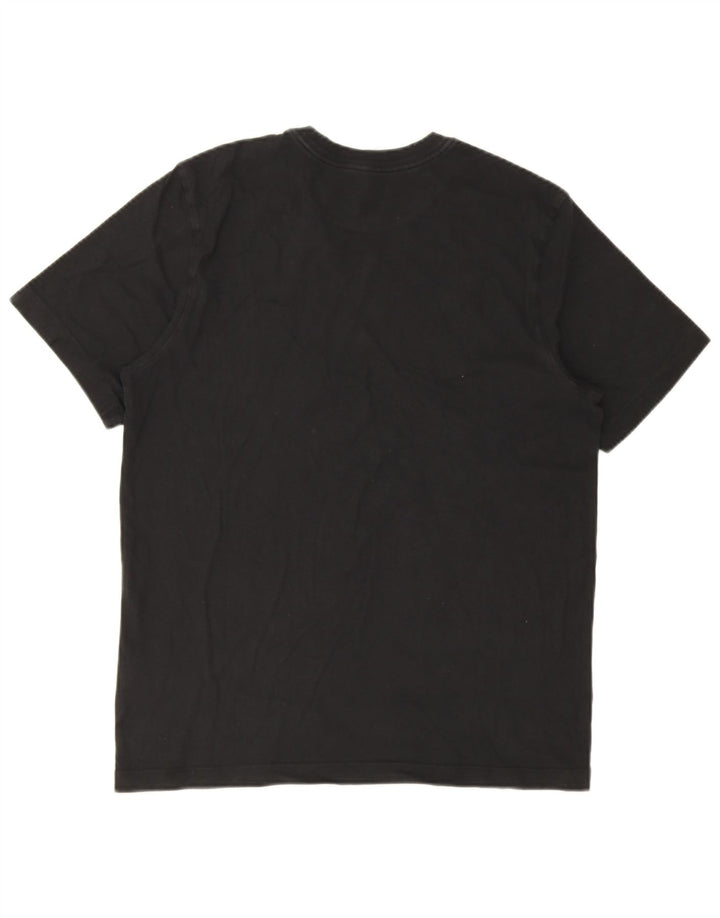 T-shirt grafica da uomo Nike Top in cotone nero medio