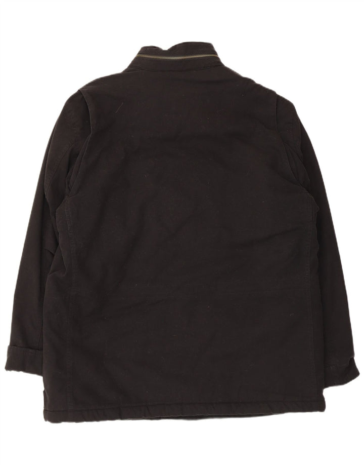 Giacca utility Sherpa da uomo LEVI'S UK 42 XL cotone nero