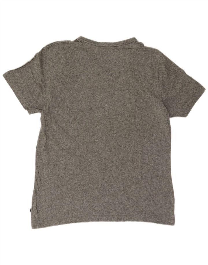 T-shirt grafica da uomo Puma Large grigia