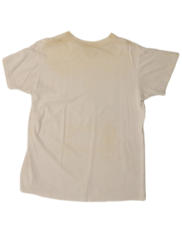 Nike Uomo Michael Jordan&Spike Lee Sono le scarpe? Maglietta Top Piccola Bianca