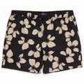 Pantaloncini da bagno da uomo Marks & Spencer medio nero floreale poliestere