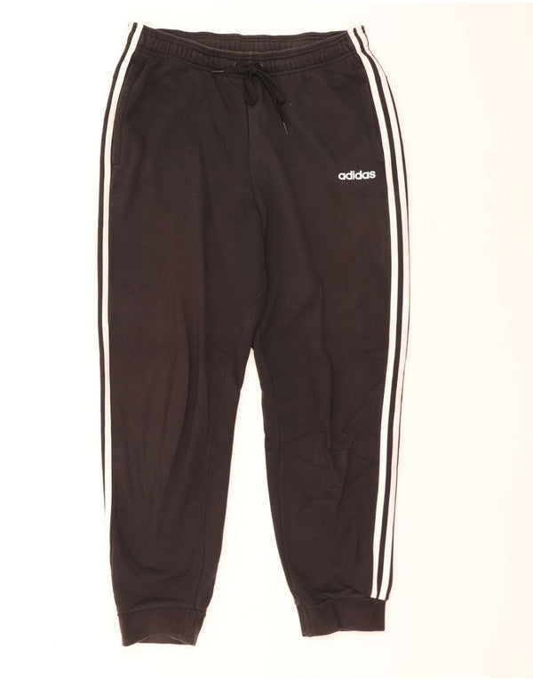 Pantaloni da tuta da uomo Adidas Joggers grandi in cotone nero