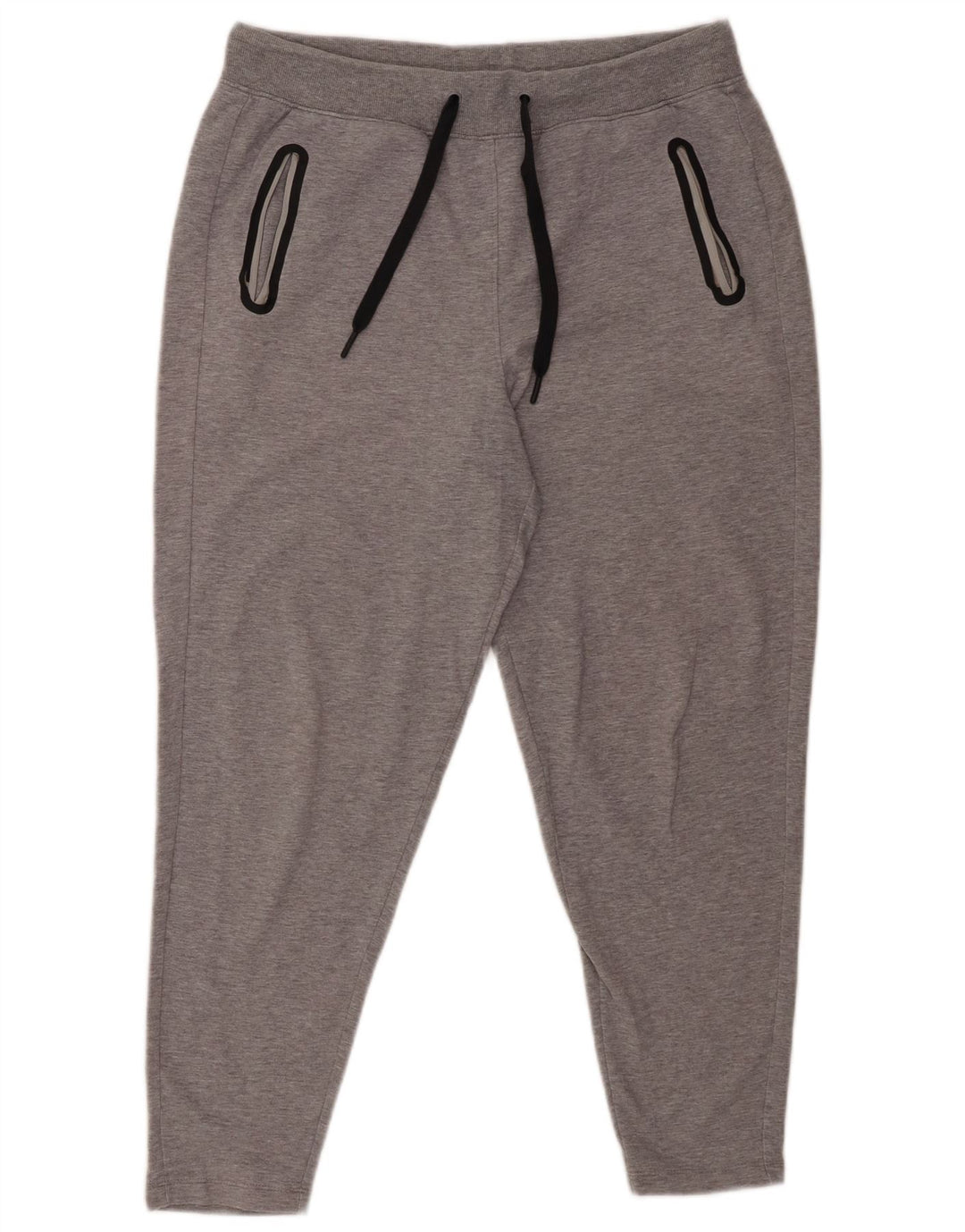 Pantaloni da tuta corti Marks & Spencer da donna UK 12 Cotone grigio medio