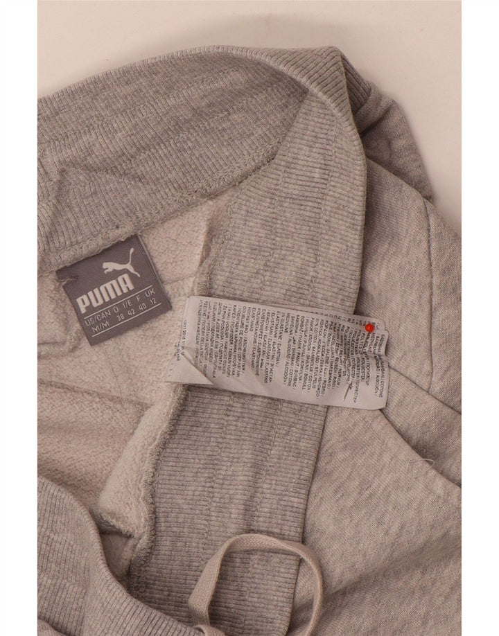 Pantaloni da tuta da donna Puma Joggers UK 12 Cotone grigio medio