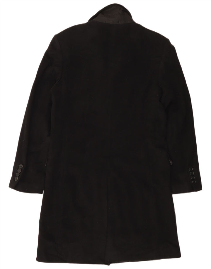 Cappotto da uomo Zara UK 38 lana nera media