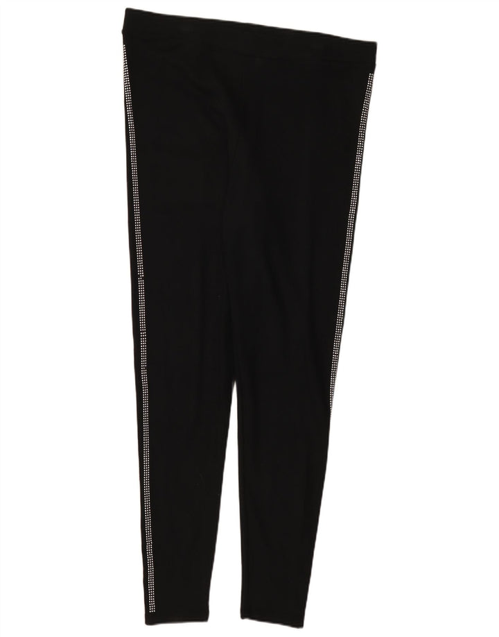 Leggings da donna Marks & Spencer UK 18 XL viscosa nera