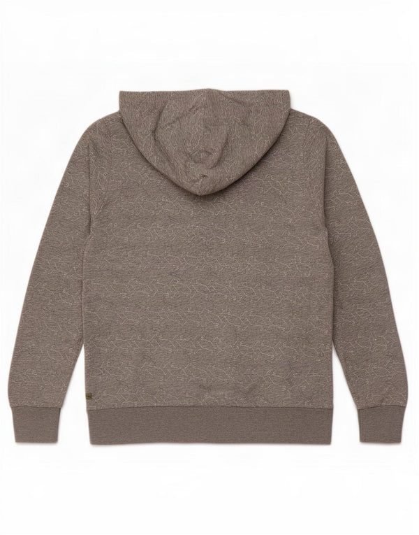 Felpa con cappuccio e zip grafica da donna Puma UK 12 Grigio medio