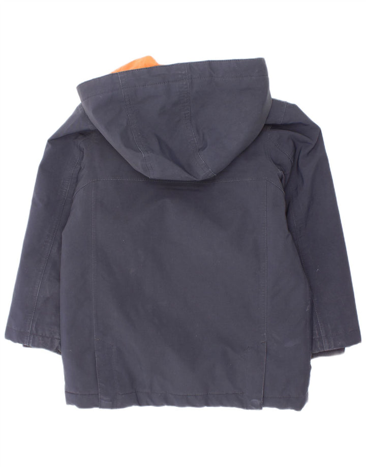 Giacca imbottita con cappuccio Joules per ragazzi 4-5 anni in poliestere blu navy