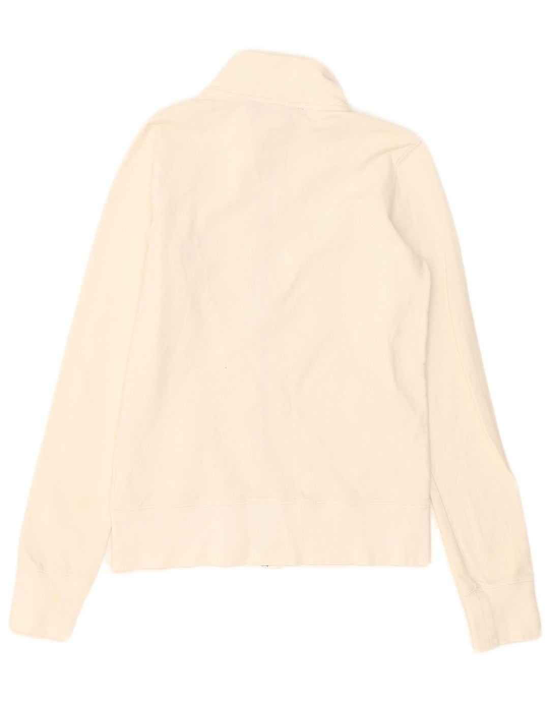 Giacca da ginnastica da donna Calvin Klein Jeans UK 12 media bianco sporco