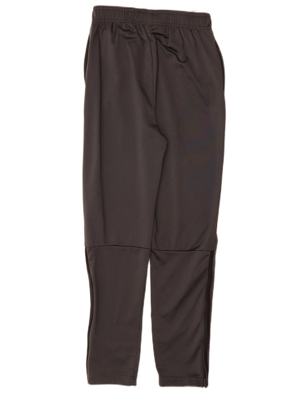 Pantaloni della tuta da ragazzo Adidas 13-14 anni in poliestere grigio