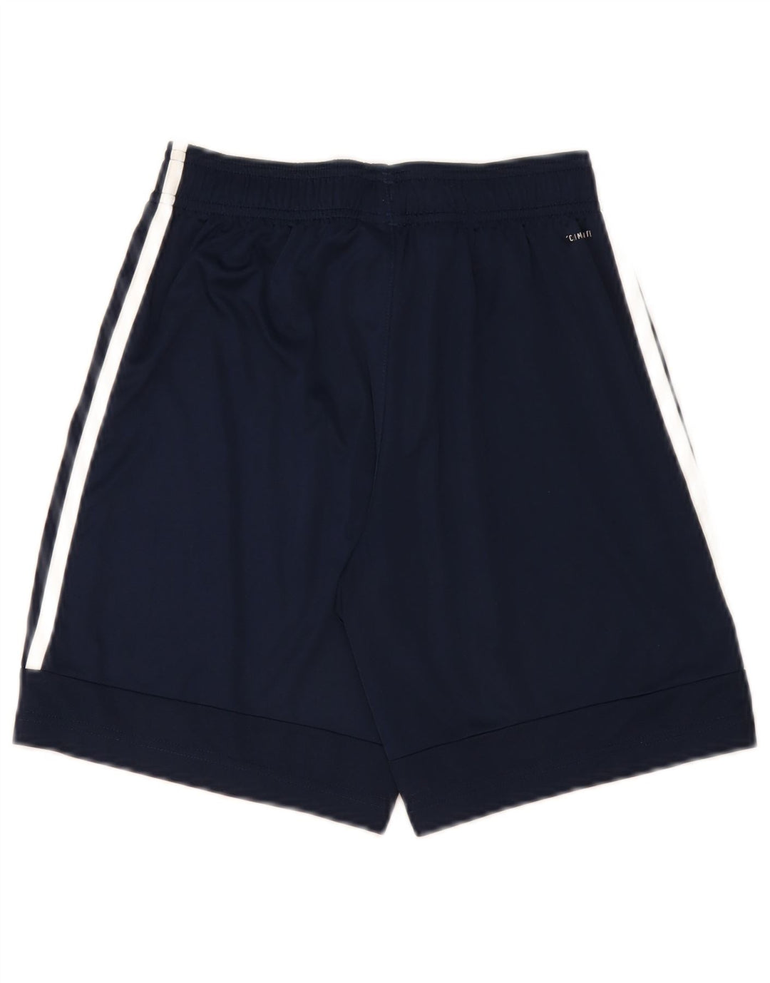 Pantaloncini sportivi Adidas Climalite da ragazzo 13-14 anni in poliestere blu navy