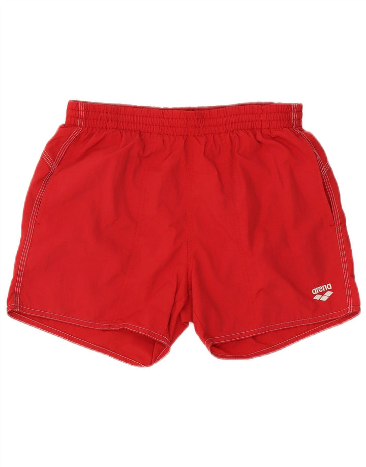 ARENA Mens Swimming Shorts Medium Red