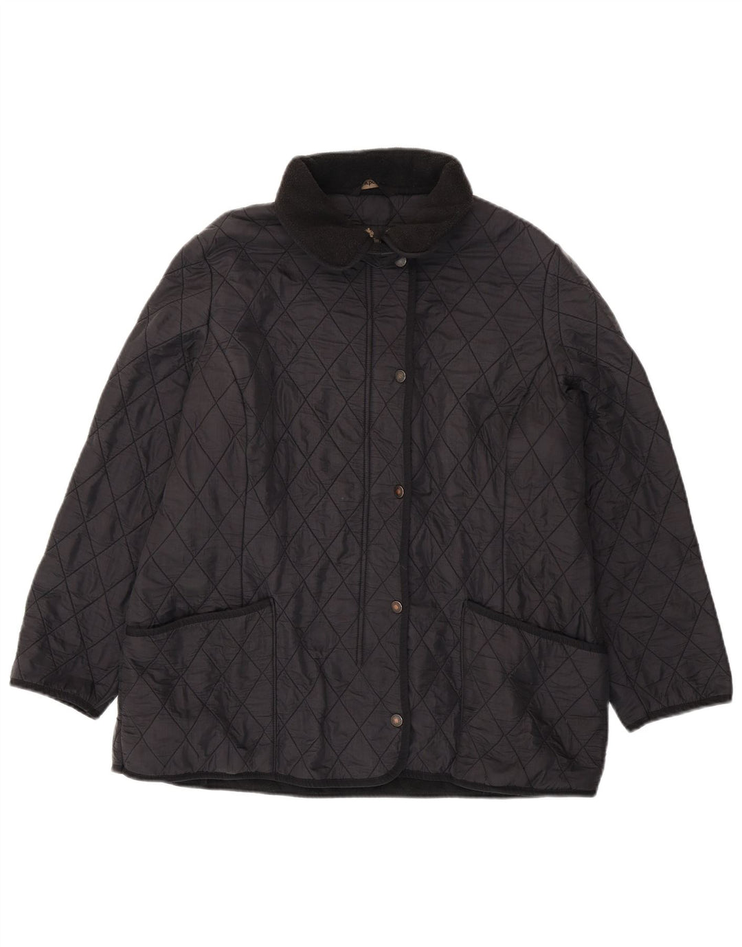 Giacca trapuntata da donna BARBOUR UK 20 2XL Poliammide nera
