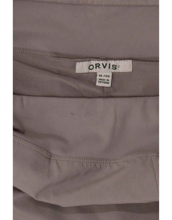 ORVIS Womens Skort UK 18 XL  Grey Vintage Orvis and Second-Hand Orvis from Messina Hembry 