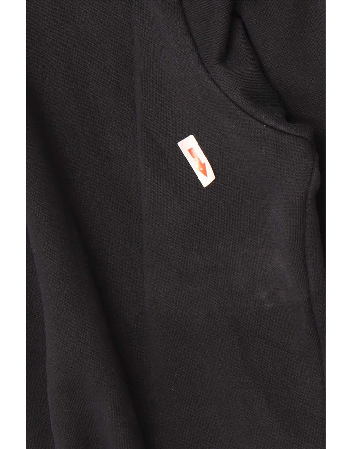 Felpa da uomo Puma Maglione grande in cotone nero