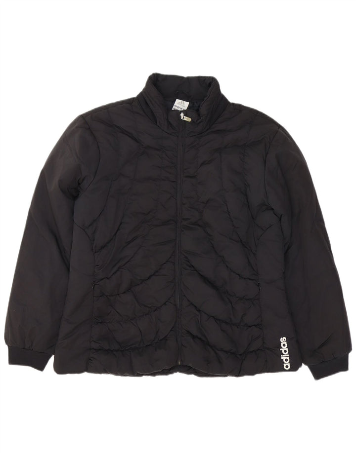 Giacca imbottita da donna ADIDAS UK 22 3XL poliestere nero