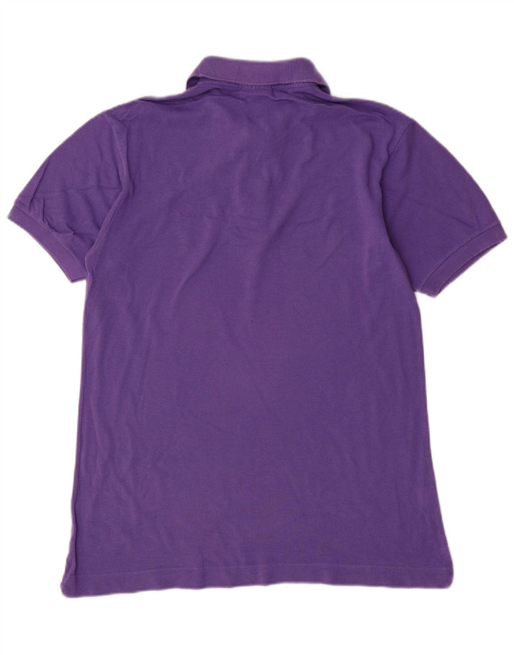 Polo da uomo Lacoste taglia 3 piccola in cotone viola