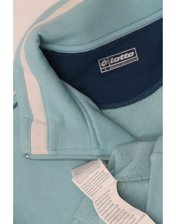 Giacca da tuta da donna Lotto UK 16 Large Blu Cotone