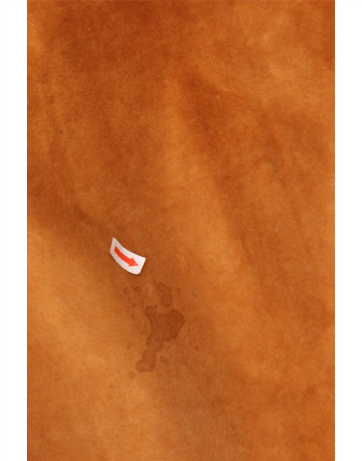 Giacca in pelle scamosciata da uomo VINTAGE EU 54 2XL in pelle marrone