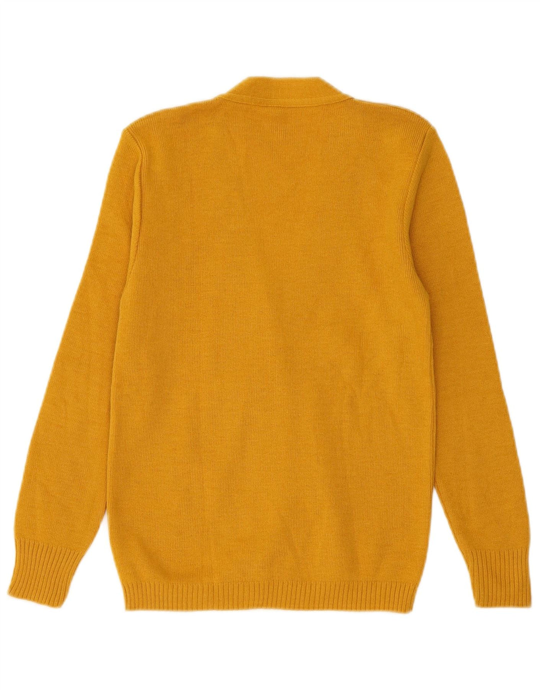 Maglione cardigan da donna VINTAGE IT 40/42 piccolo acrilico giallo