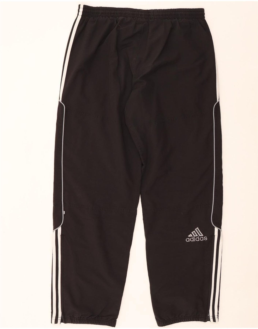 Pantaloni da tuta da uomo ADIDAS grandi neri in poliestere