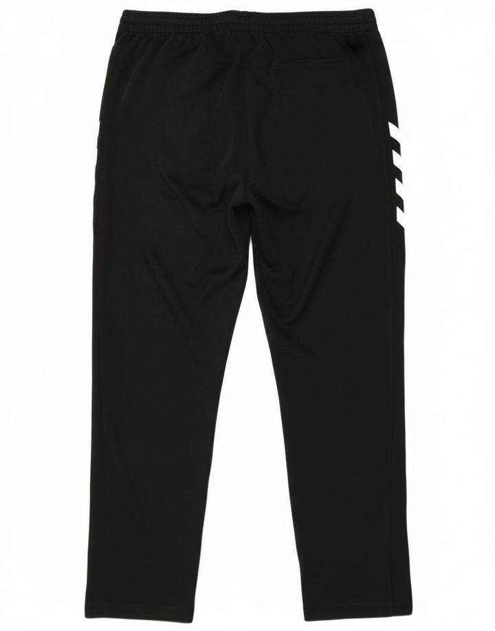 Pantaloni da tuta da uomo Hummel grandi in poliestere nero