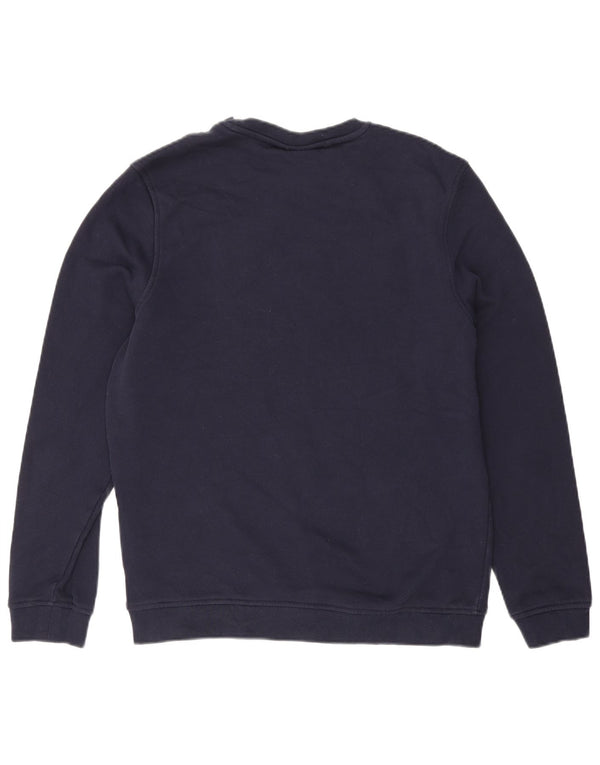 Felpa da golf da uomo Calvin Klein, maglione medio, in cotone blu navy