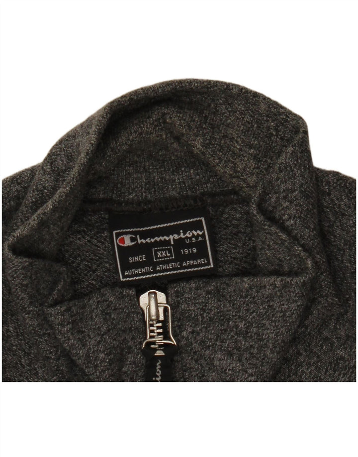 Giacca da tuta da uomo Champion 2XL Grigia chiazzata