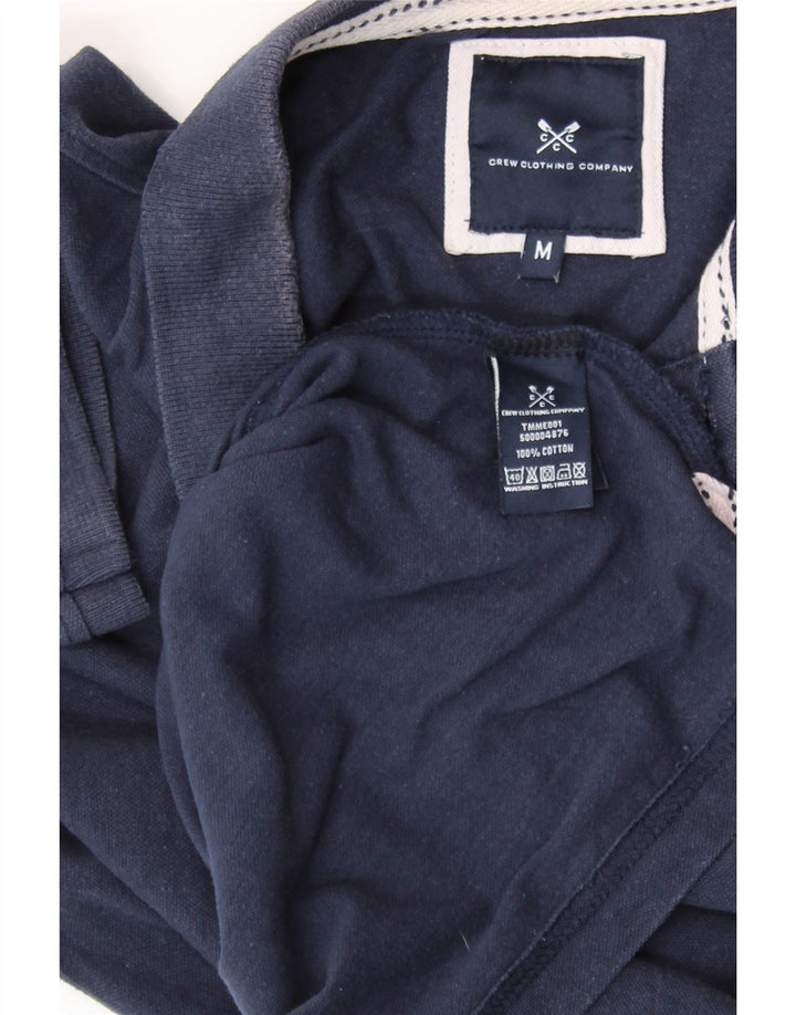 CREW CLOTHING Polo da uomo in cotone blu navy medio