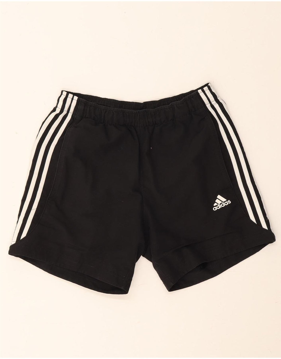 Pantaloncini sportivi da donna Adidas UK 8 Small poliestere nero