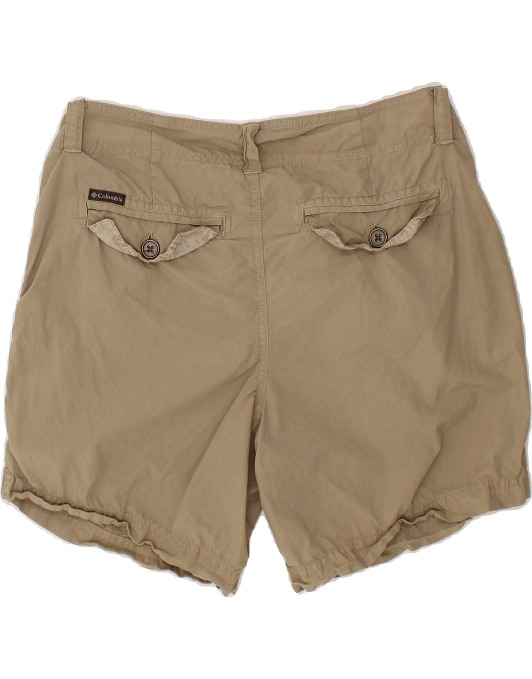 COLUMBIA Womens Chino Shorts US 6 Medium W30  Brown Cotton Vintage Columbia and Second-Hand Columbia from Messina Hembry 