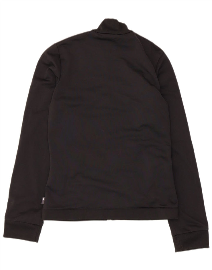 Giacca da tuta da donna Adidas UK 8 Small Poliestere color block nero