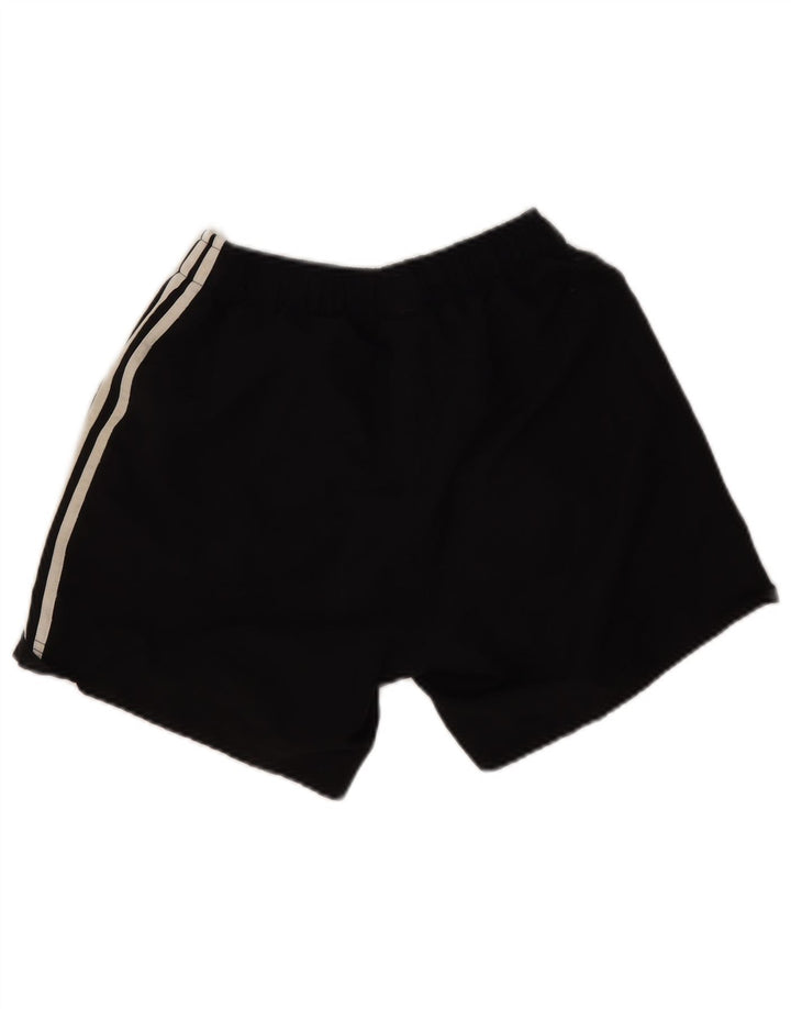 Pantaloncini sportivi Adidas da uomo piccoli in poliestere nero