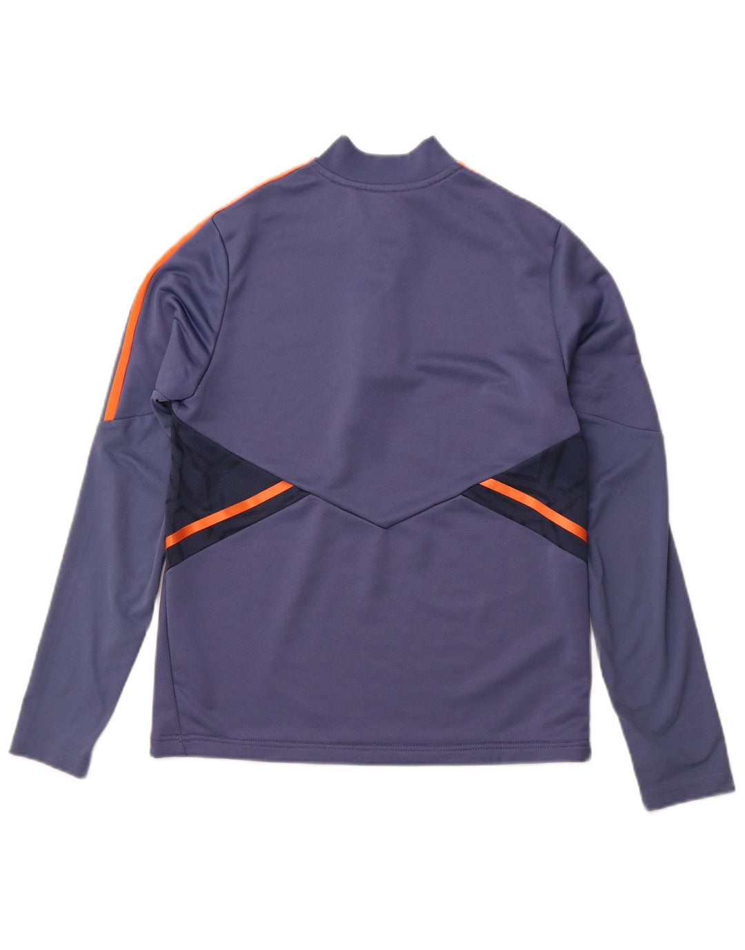 Top della tuta pullover ADIDAS da bambino del Manchester United 13-14 anni blu