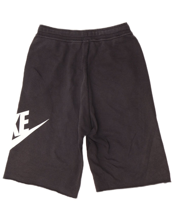 Pantaloncini sportivi Nike Graphic Bermuda da ragazzo 13-14 anni XL in cotone nero
