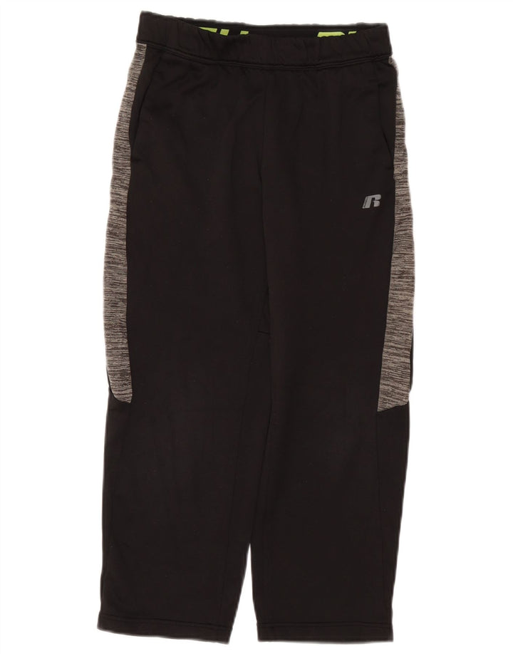 Pantaloni della tuta da ragazzo Russell Athletic 10-11 anni grandi neri