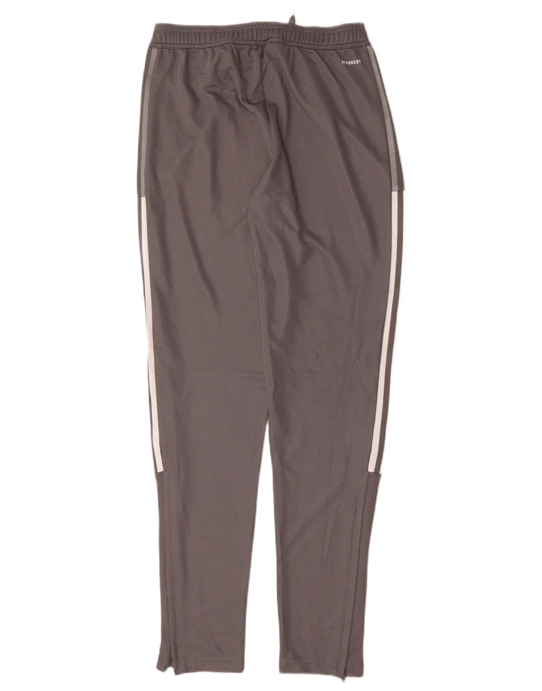 Pantaloni della tuta da ragazzo Adidas 15-16 anni in poliestere grigio