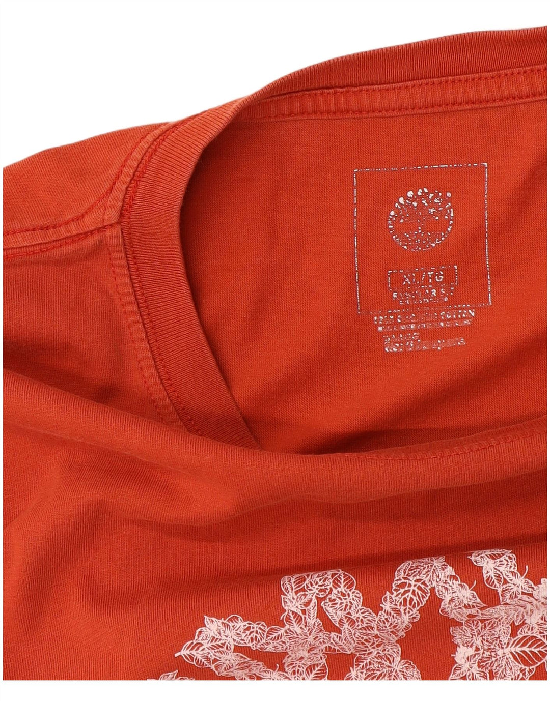 T-shirt grafica da uomo con vestibilità regolare Timberland XL arancione