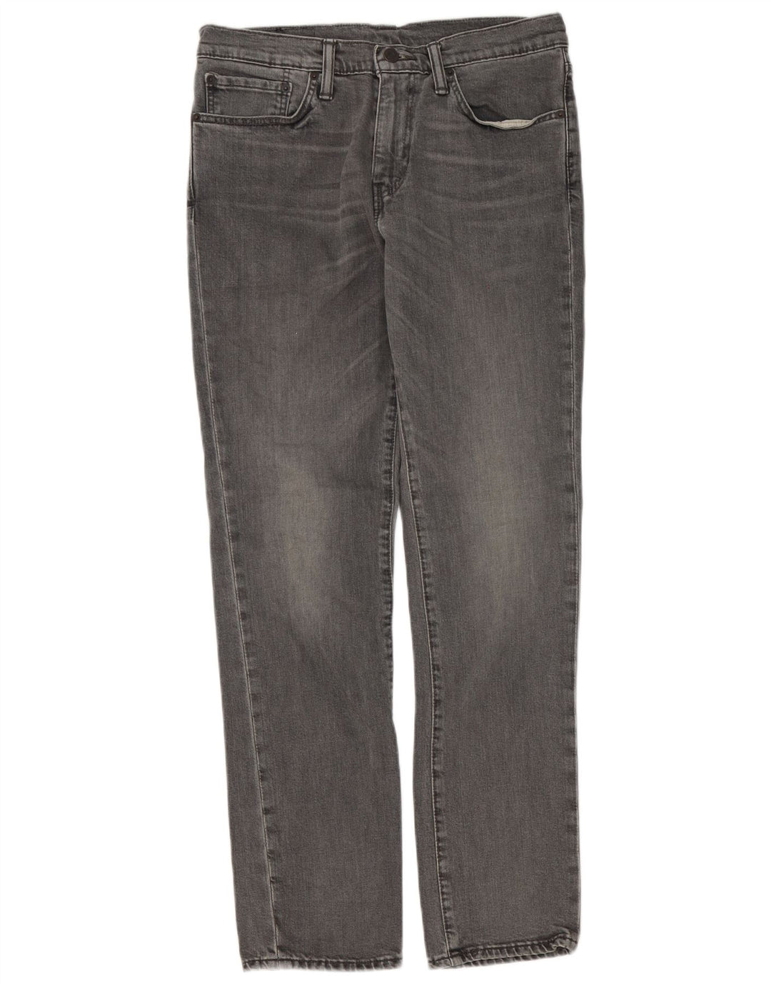 Levi's Uomo 511 Slim Jeans W32 L32 Cotone Grigio