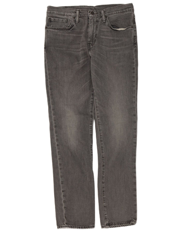 Levi's Uomo 511 Slim Jeans W32 L32 Cotone Grigio