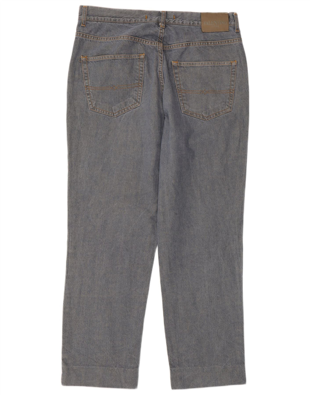 VALENTINO Jeans dritti da uomo W38 L29 Blu
