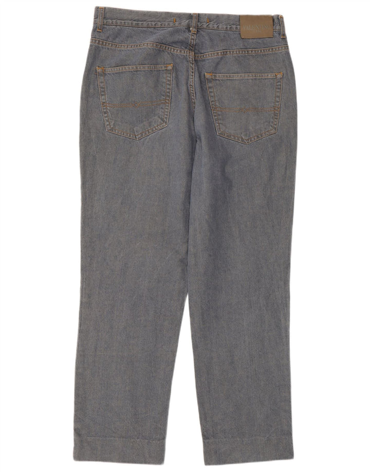 VALENTINO Jeans dritti da uomo W38 L29 Blu