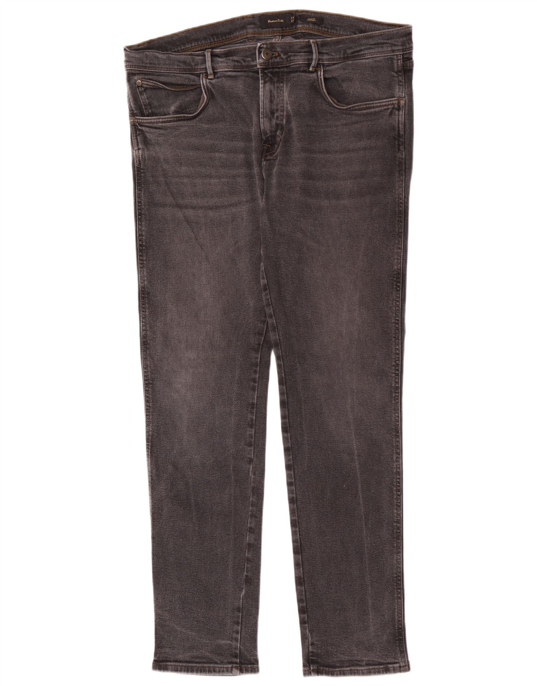 Jeans slim da uomo Massimo Dutti EU 46 XL W36 L32 Cotone grigio