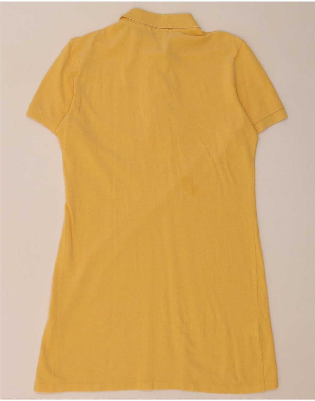 Abito polo da donna Lacoste taglia 40 cotone giallo medio