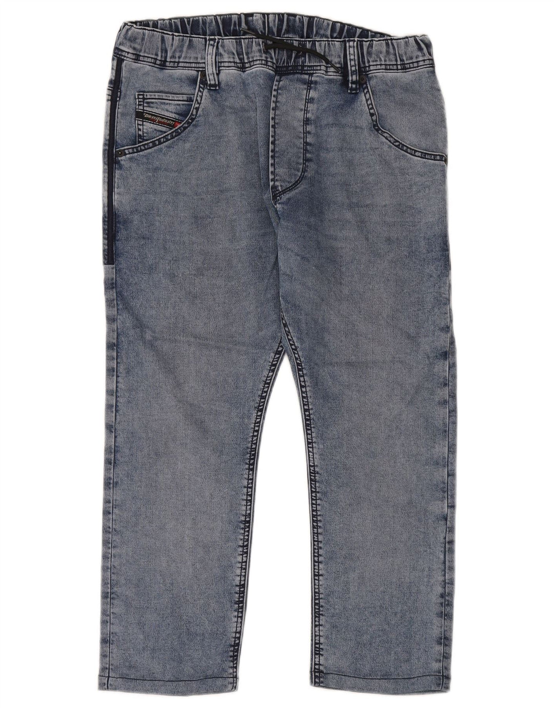 DIESEL Jeans Capri Ragazzo 15-16 Anni W32 L23 Blu Lyocell