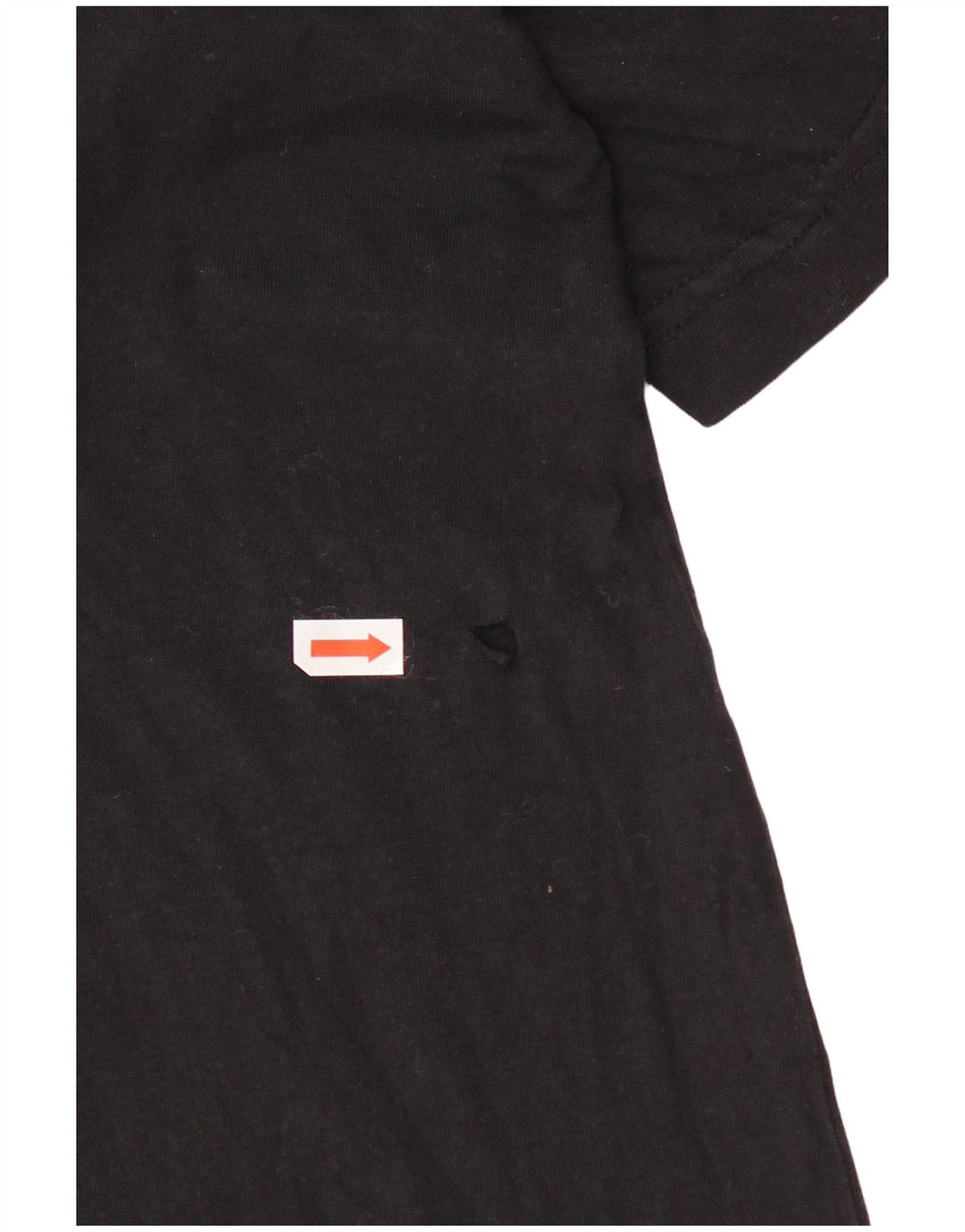 T-shirt grafica da uomo Champion Top grande in cotone nero