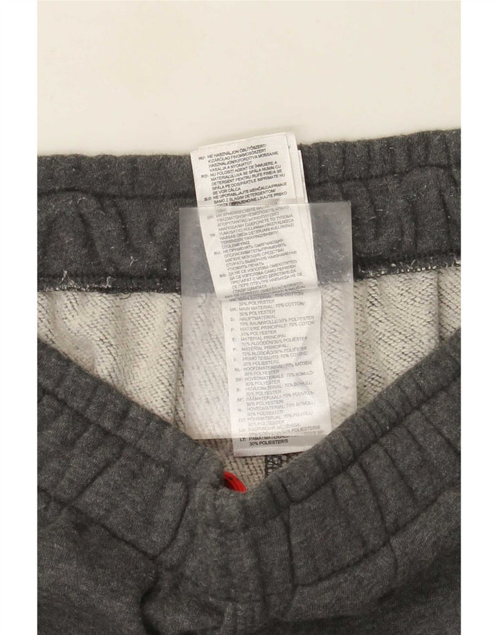 Pantaloni da tuta da uomo Adidas Joggers in cotone grigio medio